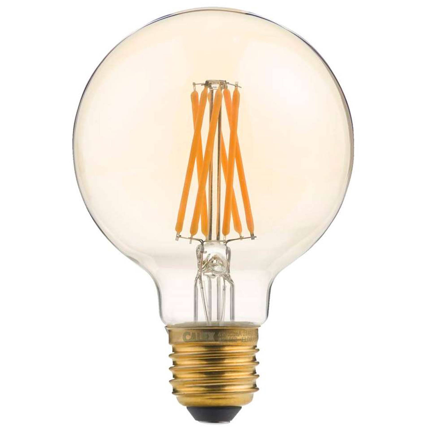 Anzai Hinder Waarnemen Calex Led Filament Globelamp Dimbaar - 4w - E27 | Blokker