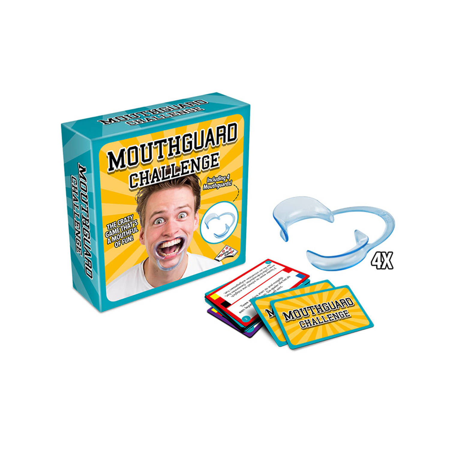 Pamflet gevangenis Compatibel met Mouthguard Challenge spel | Blokker