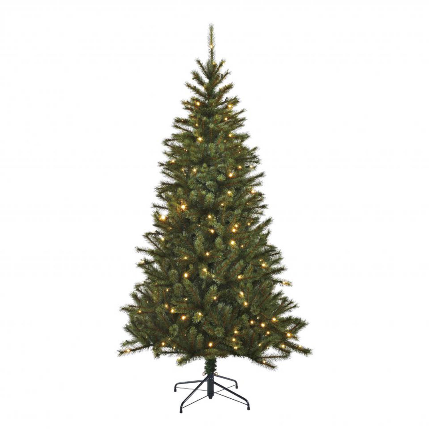 Black Box Kerstboom Kingston Met Ingebouwde Verlichting - 120 Cm