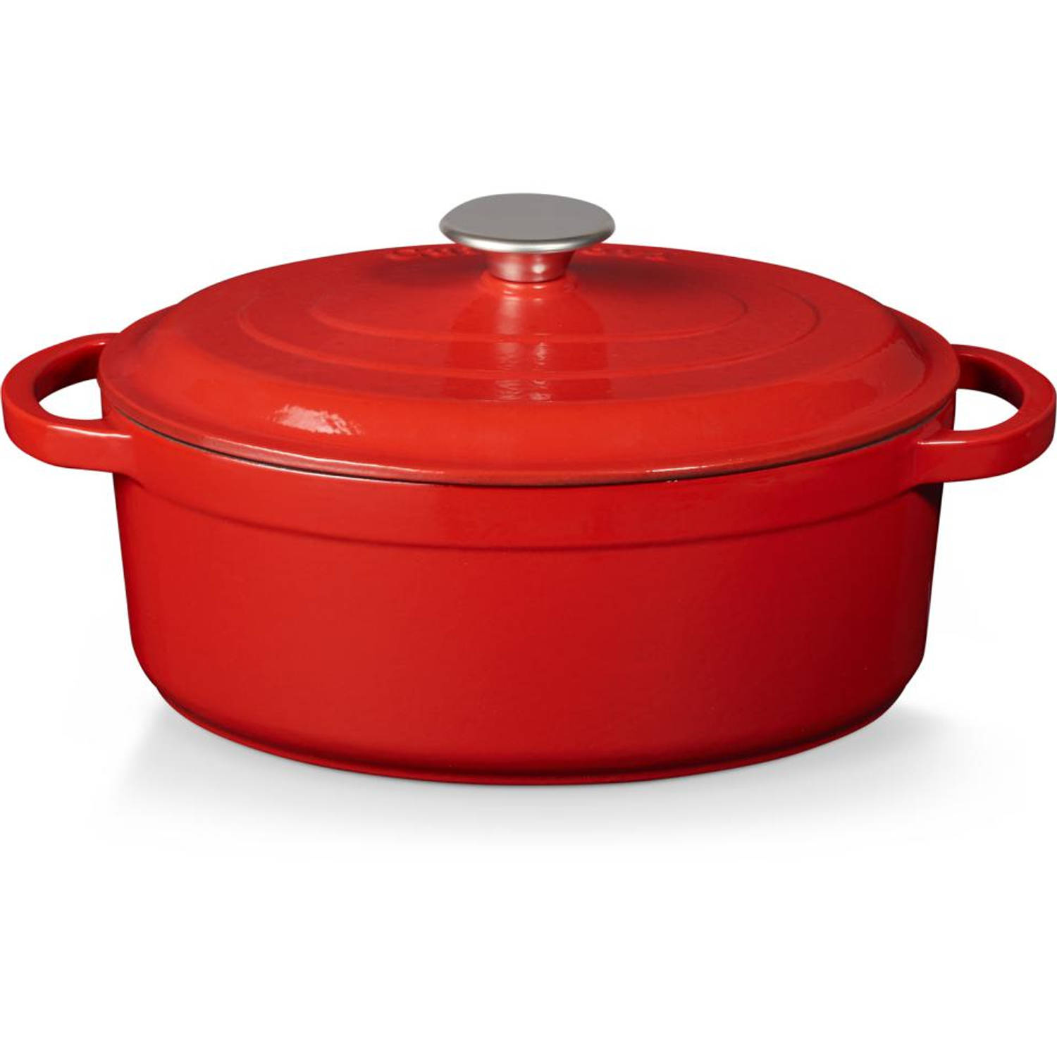 Cuisinova braadpan ovaal - 23 x cm - rood | Blokker