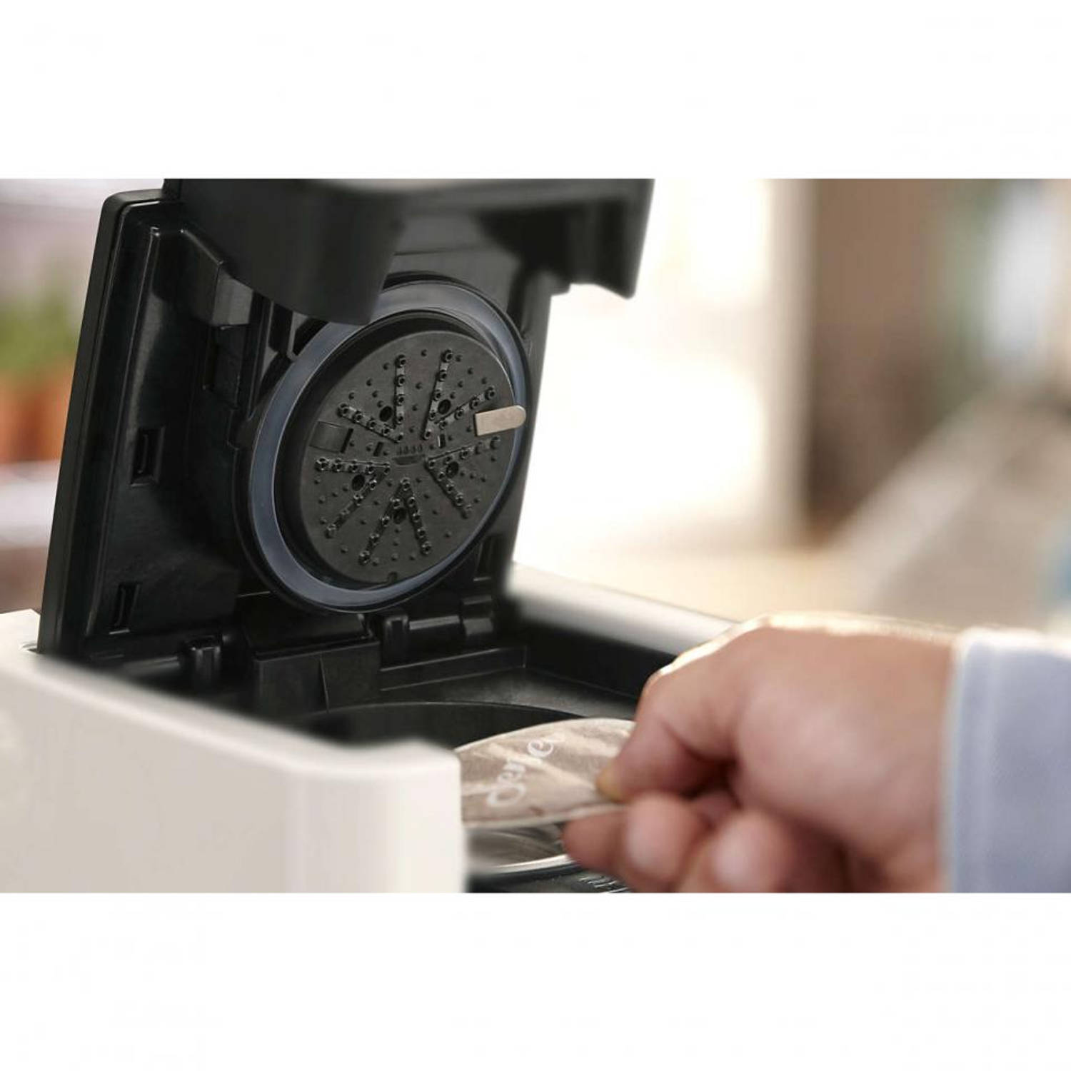 Pogo stick sprong verlies uzelf Oordeel Philips SENSEO® Quadrante koffiepadmachine HD7865/00 wit | Blokker
