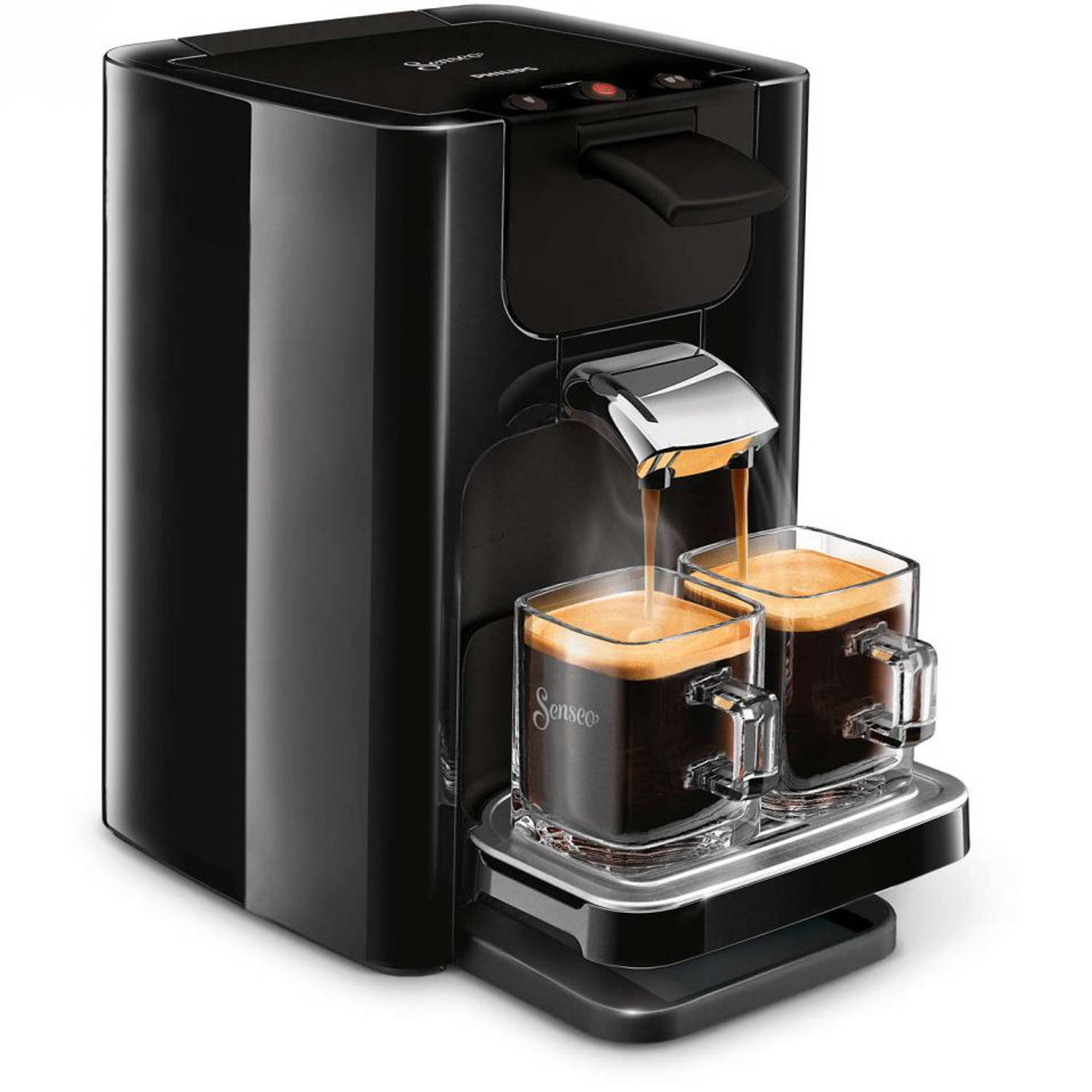 Hinder Giet diepte Philips SENSEO® Quadrante koffiepadmachine HD7865/60 - zwart | Blokker