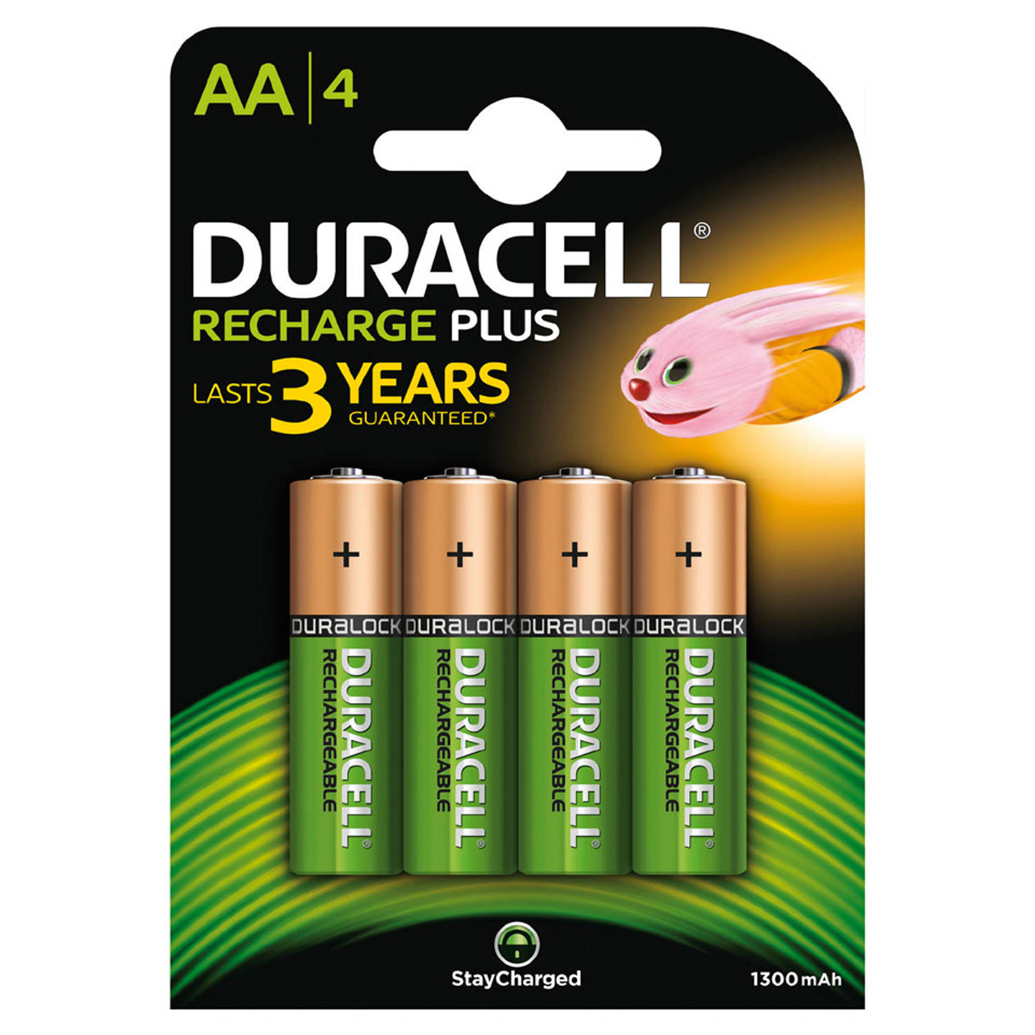 walgelijk Heup magie Duracell Plus AA oplaadbare NiMH batterijen - 4 stuks | Blokker