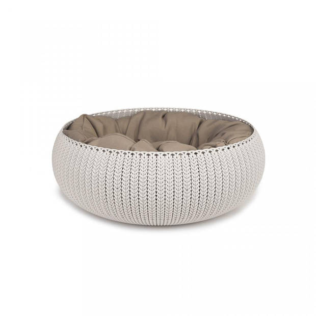 Curver Cozy pet bed - crème - 50 cm