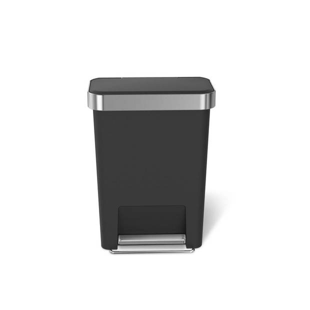 Simplehuman Liner Pocket prullenbak - 45 - zwart