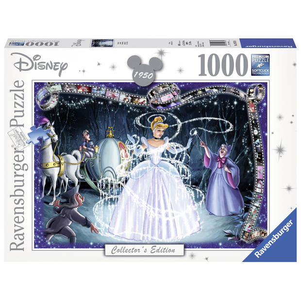 Ravensburger puzzel Disney Princess Cinderella - 1000 stukjes