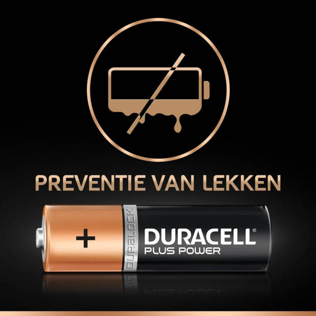 Duracell Plus Power AA alkaline batterijen - 8 stuks