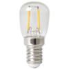 Calex LED volglas Filament Schakelbordlamp 220-240V 1W 100lm E14 T26, Helder 2700K CRI80