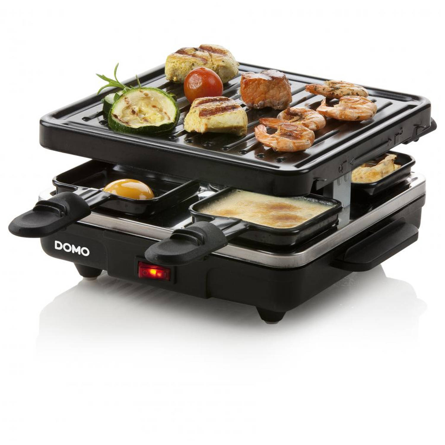 DOMO JUST US RACLETTE GRILL DO9147G