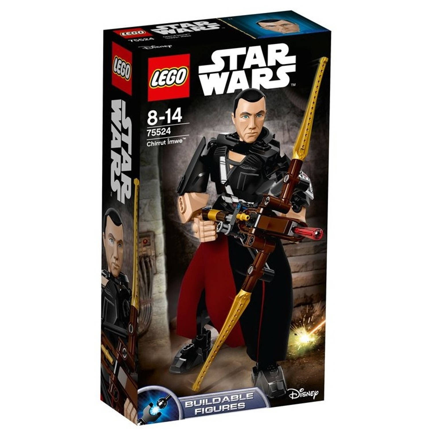 LEGO Star Wars Figures Chirrut Îmwe 75524