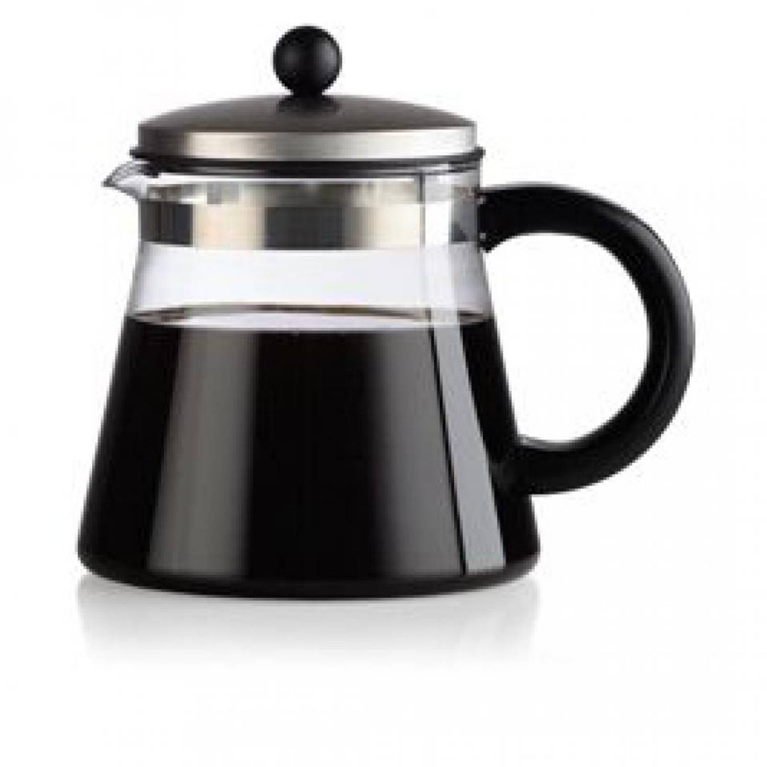 Treinstation Dubbelzinnig Voor u Randwyck Manhattan thee-/koffiepot - 1,5 liter - zwart | Blokker