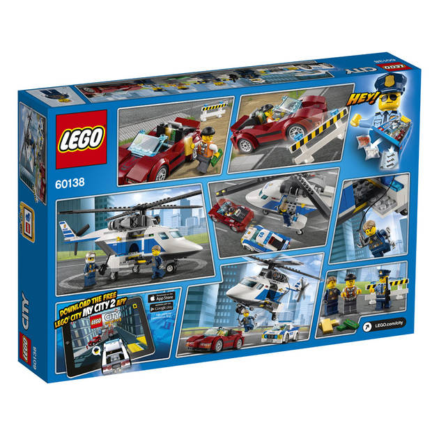 LEGO City snelle achtervolging 60138