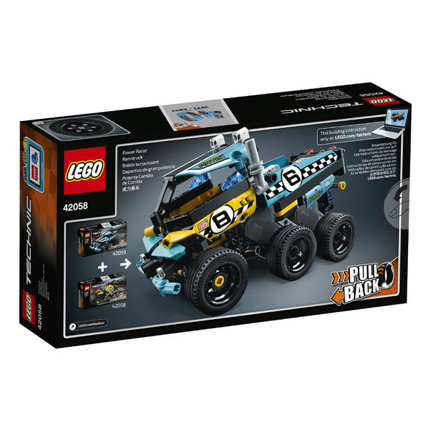 LEGO Technic stuntmotor 42058