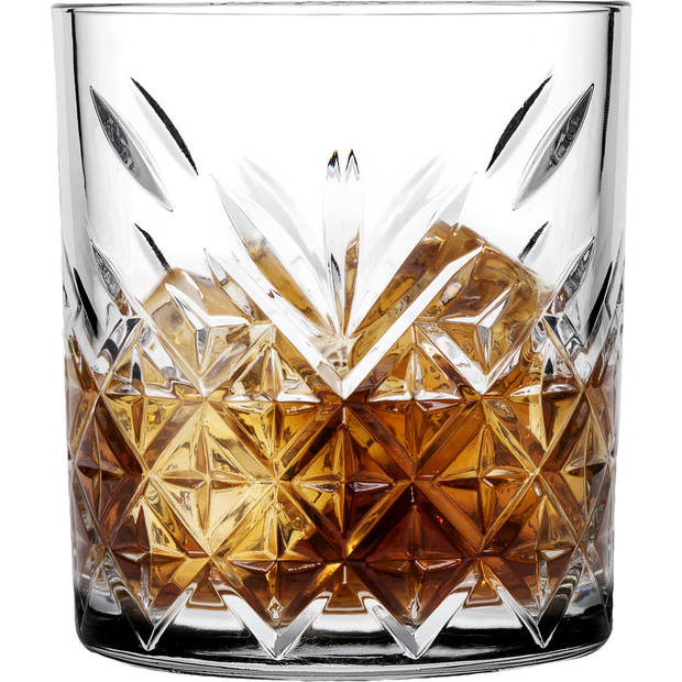 Pasabahce Timeless whiskyglazen - 12 stuks - 35,5 cl