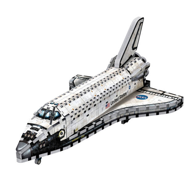 Wrebbit 3D puzzel space shuttle orbiter - 435 stukjes