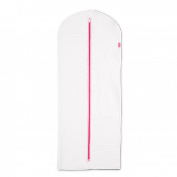 Brabantia kledinghoes XL 60x150 cm - Transparant met Pink - Set van 2