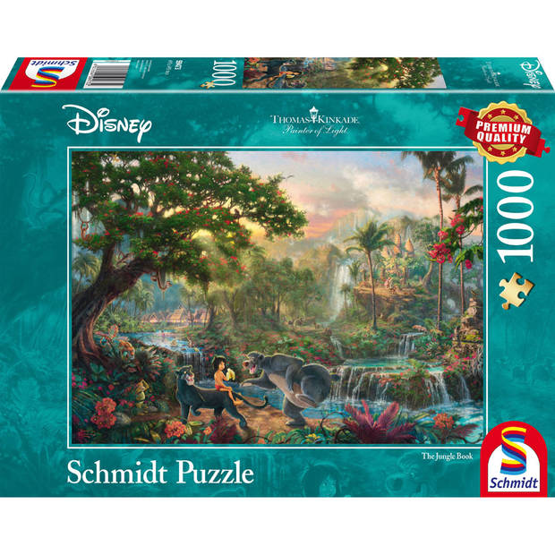 Schmidt puzzel Disney The Jungle book - 1000 stukjes - 12+