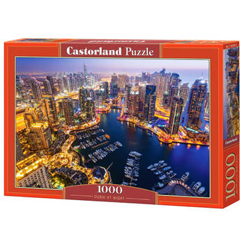Castorland puzzel Dubai bij nacht - 1000 stukjes
