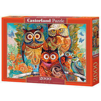 Castorland puzzel uilen - 2000 stukjes