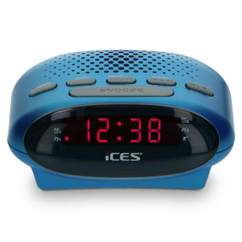 FM wekkerradio Ices Blauw