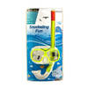 SportX snorkelset Comfort junior geel