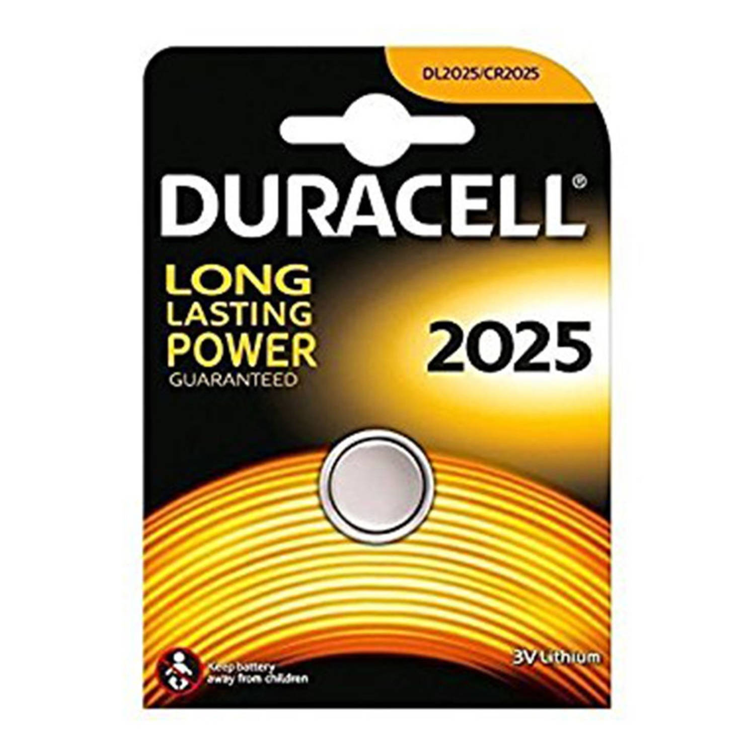 Duracell batterij DL2025 3V Lithium zilver 1 stuks