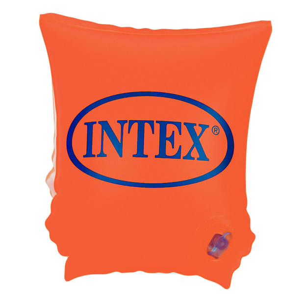 Intex Zwemvleugeltjes Deluxe Armband oranje 18 t/m 30 kg