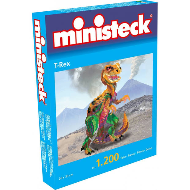 Ministeck T-Rex dinosaurus - 1200 stukjes