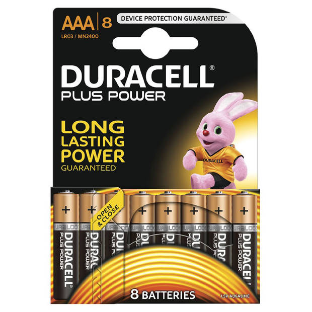 Duracell Plus Power AAA - 8 stuks