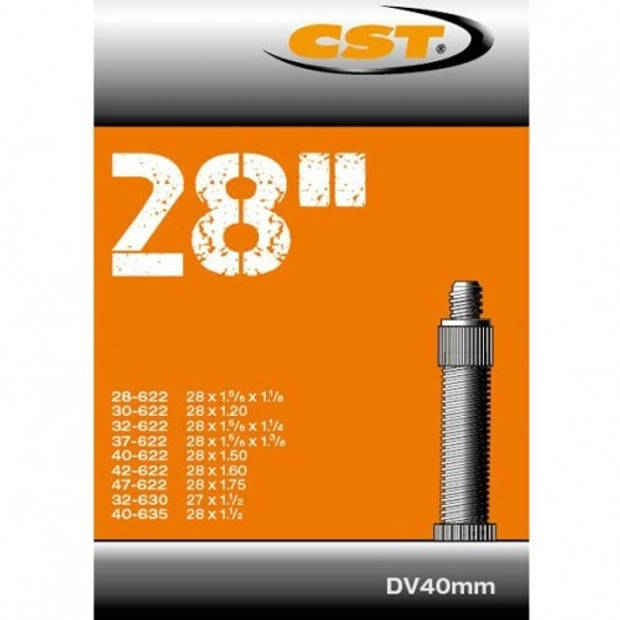 CST binnenband 28 x 1 5/8 x 1 3/8 (28/47-622/635) DV 40 mm