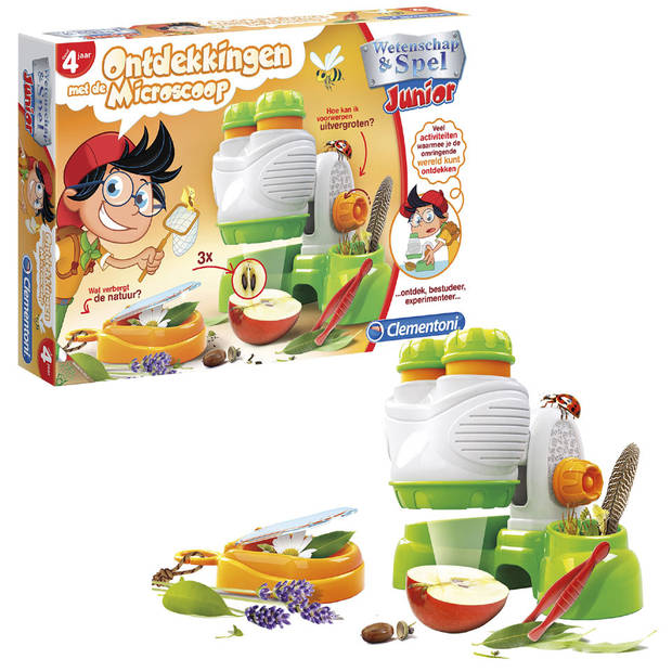 Clementoni Wetenschap en Spel microscoop junior