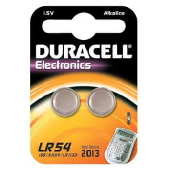 Duracell batterij V10GA/LR1130/LR54 1.5V alkaline 2 stuks