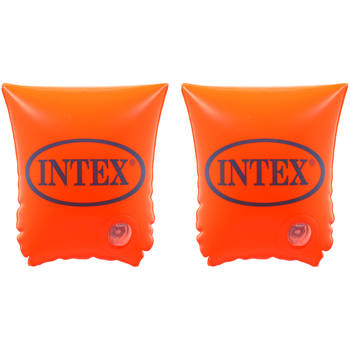 Intex Zwemvleugeltjes Deluxe Armbands oranje 18 t/m 30 kg