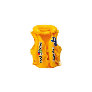 Intex opblaasbaar zwemvest Pool School junior geel