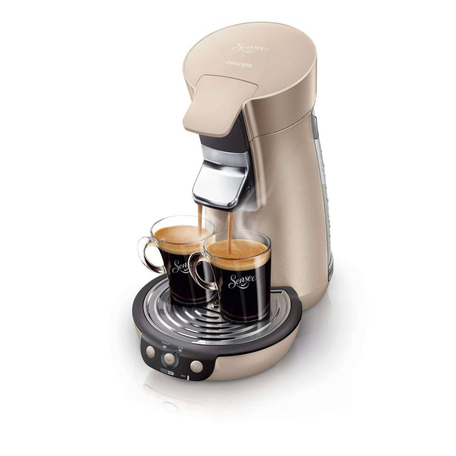 SENSEO® Viva Café koffiepadmachine - beige/crème | Blokker