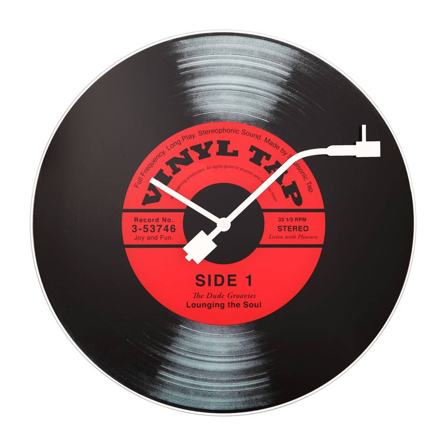 NeXtime Vinyl Tap Wandklok 43 cm