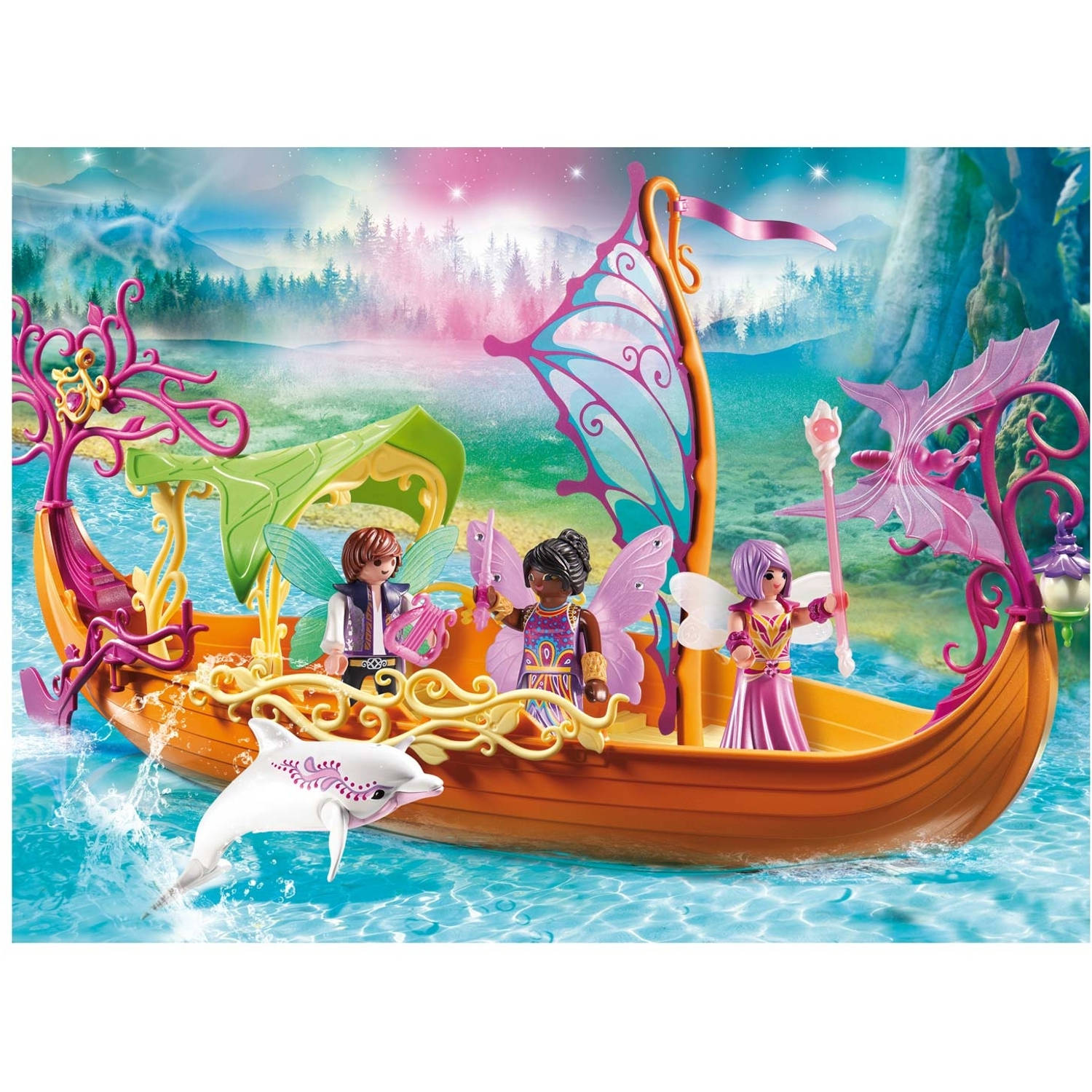 Klimatologische bergen hond Stralend PLAYMOBIL Fairies magische feeënboot 9133 | Blokker