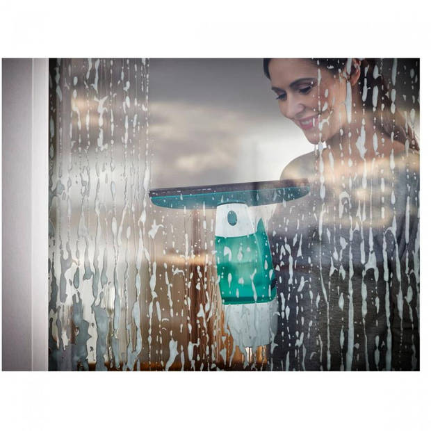 Leifheit Dry & Clean raamzuiger met inwasser en steel (43 cm) - Click System