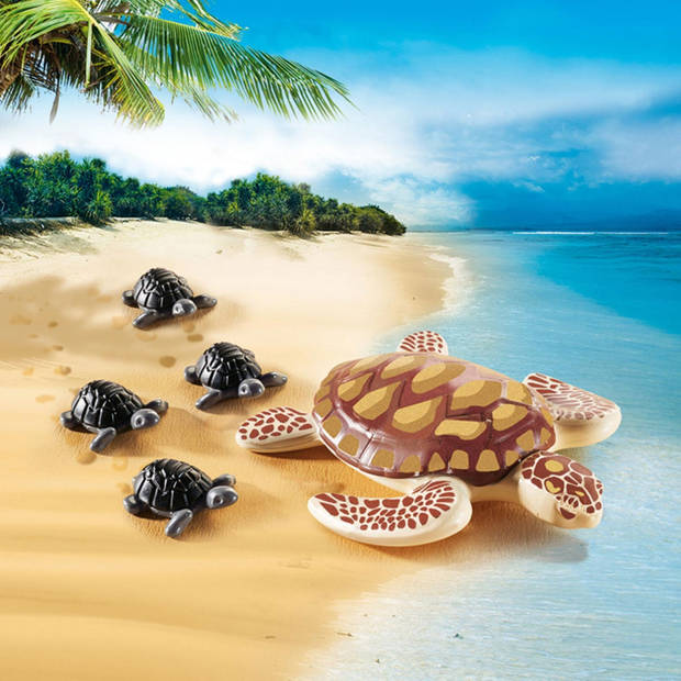 PLAYMOBIL Family Fun zeeschildpadden 9071