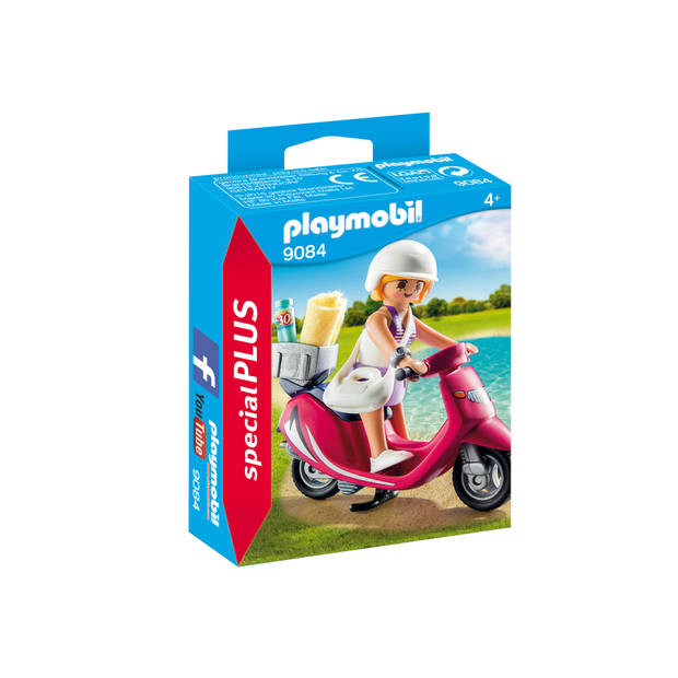 PLAYMOBIL Special Plus zomers meisje met scooter 9084