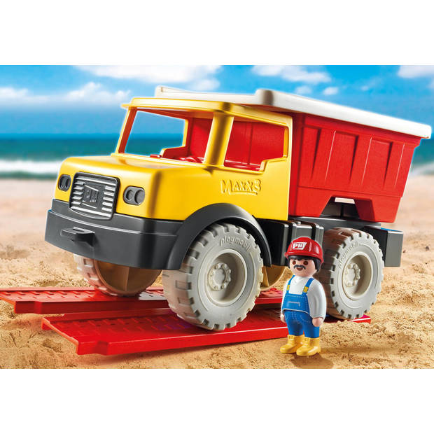 PLAYMOBIL Sand kiepwagen met emmer 9142
