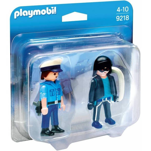 PLAYMOBIL DuoPack: Politieagent en dief (9218)