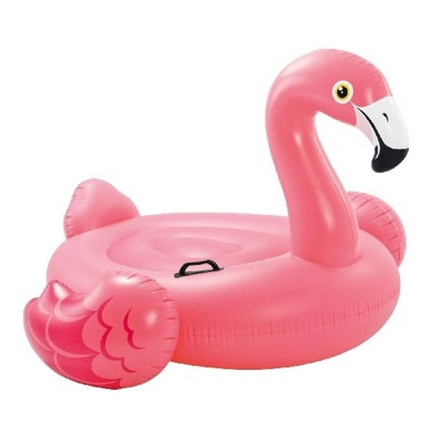 Intex opblaasbare ride on flamingo 142 cm - opblaasspeelgoed
