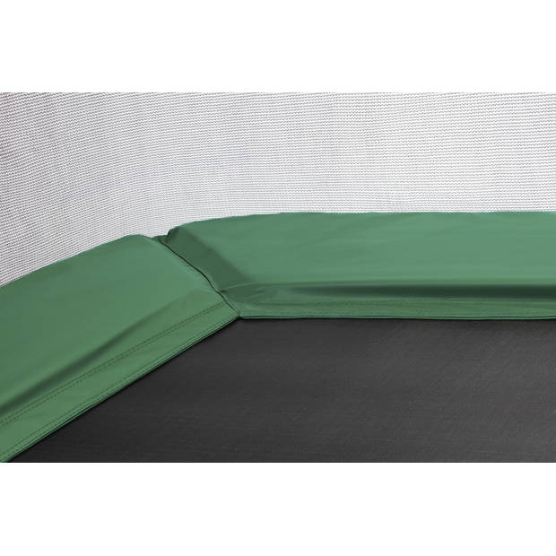 Salta Trampoline Combo - 214 x 153 cm - met Veiligheidsnet - Groen