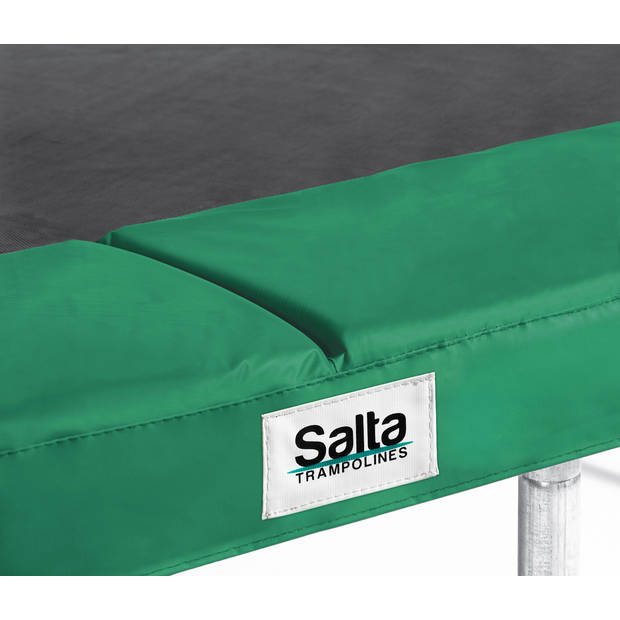 Salta Trampoline Combo - 214 x 153 cm - met Veiligheidsnet - Groen