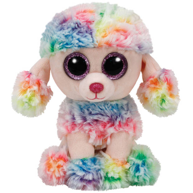 Ty Beanie Boo's Rainbow Poodle 15cm