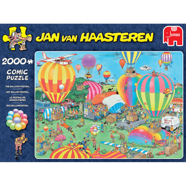 Jan van Haasteren puzzel ballonfestival - 2000 stukjes