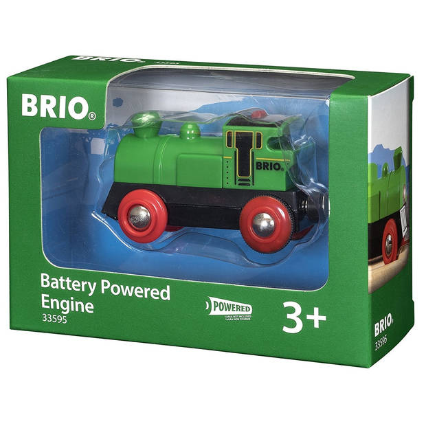 BRIO locomotief op batterij 33595 - groen