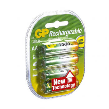 GP oplaadbare batterij AA - set van 4