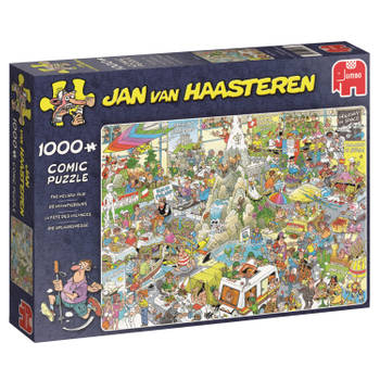 Jan van Haasteren puzzel de vakantiebeurs - 1000 stukjes